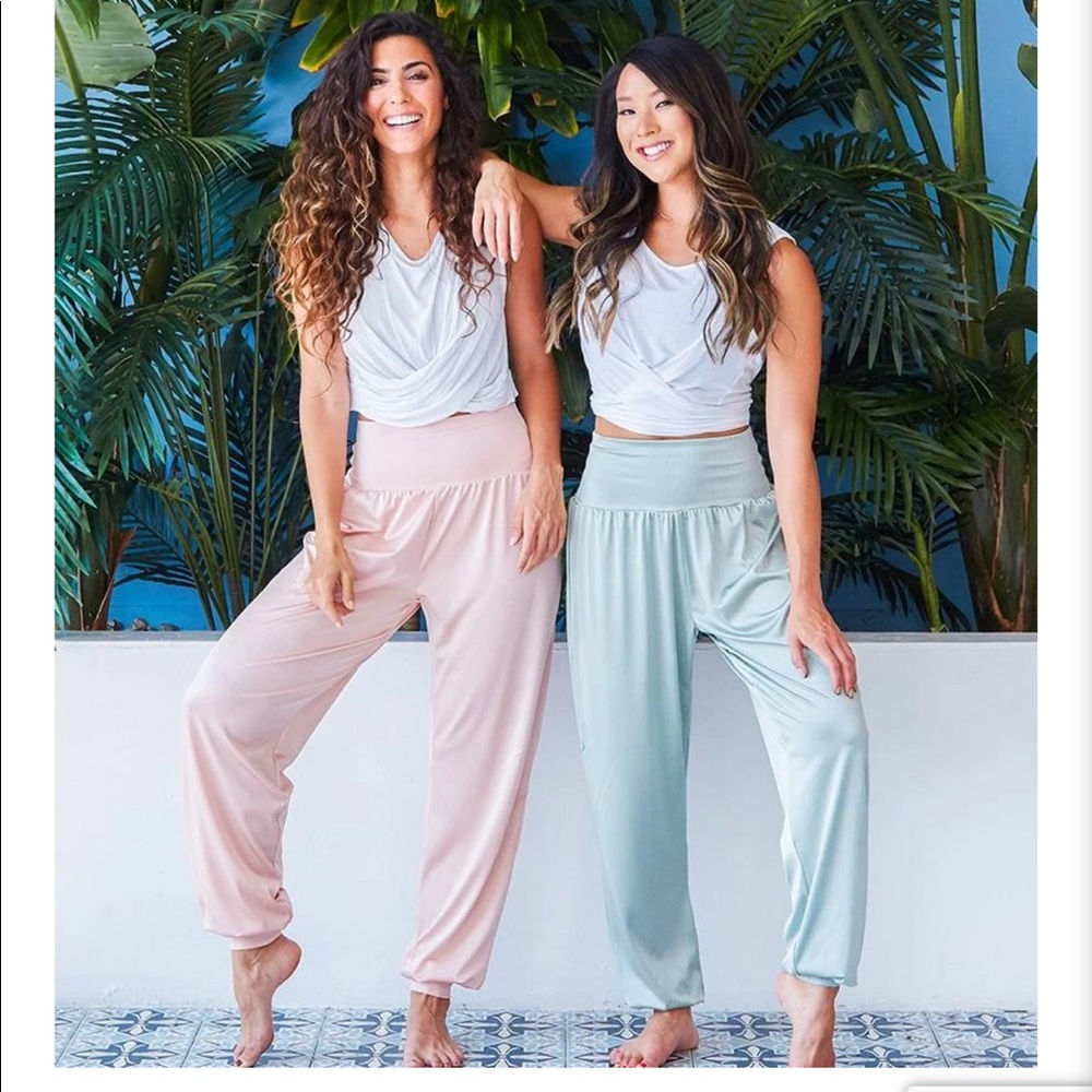 Namastetics Blue liquid genie pants